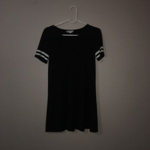 Black and white stripped vintage dress